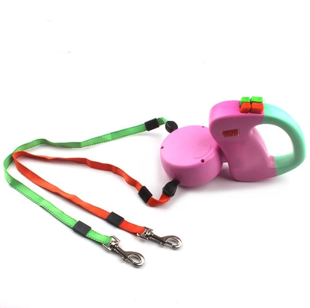 Dual Retractable Pet Leash