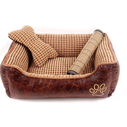 Cozy Kennel Dog Bed - Comfortable & Durable Pet Litter