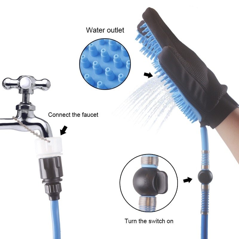 Pet Shower Head: Handheld Bath Tool