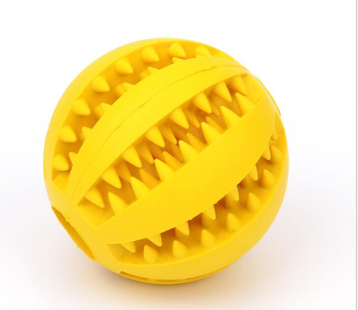 Mint Rubber Feeding Ball with Built-in Food Storage