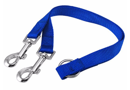 2-Dog Leash Coupler – Double Twin Lead for Walking