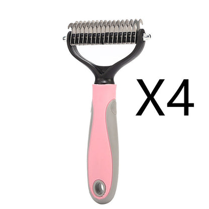 Double-Sided Pet Grooming Brush