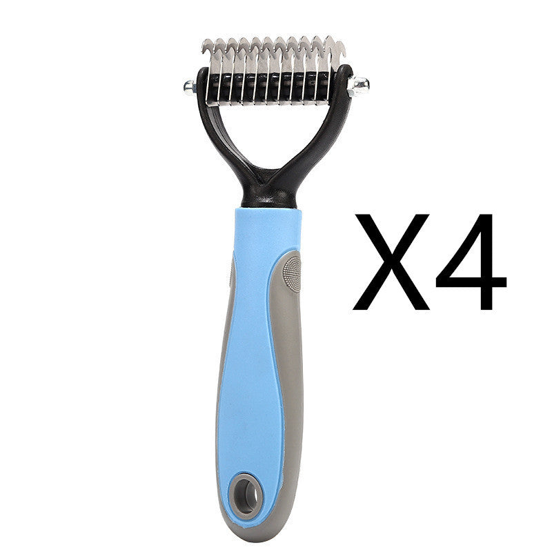 Double-Sided Pet Grooming Brush