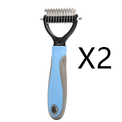 Double-Sided Pet Grooming Brush